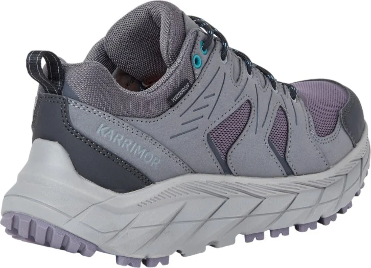 Karrimor K1111-GRY Kestrel Low Ladies Weathertite Women's Outdoor Shoes Gray