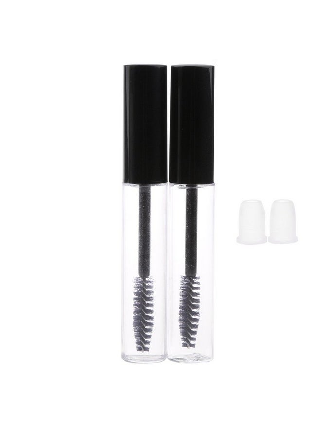 Vinayakart - 2Pcs Of 7Ml Empty Tube Eyelash Cream Mascara Wand Container Bottle Vials With Brush And Plugs Diy - Image 1