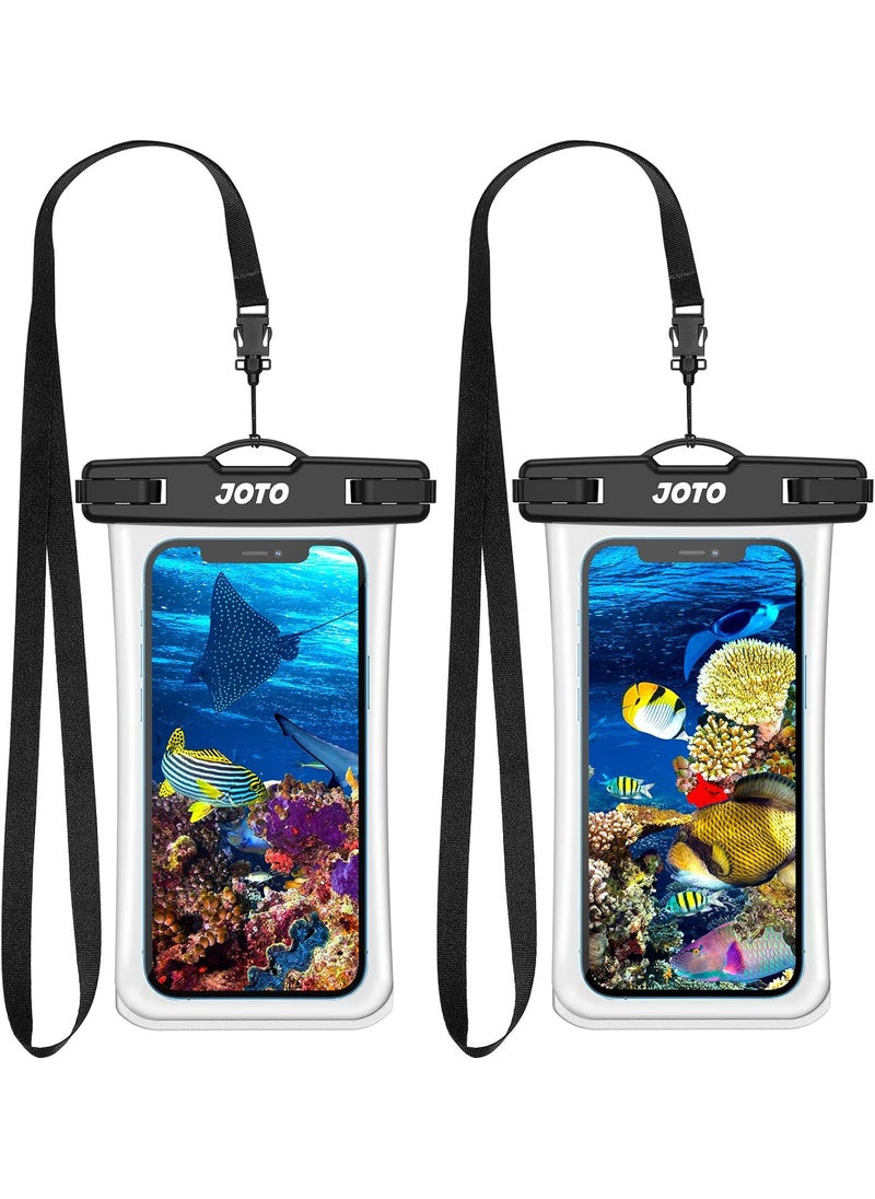 JOTO JOTO Waterproof Phone Pouch up to 70 Bundle with Swimming Bubble Safety Float with Adjustable Waist Belt  - Image 2