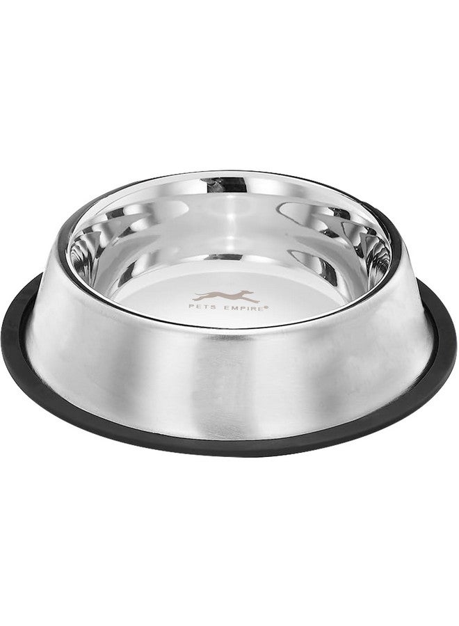 Pets Empire Stainless Steel Feeding Bowl for Large Breed Adult Dogs & Giant Breeds 1600ml x (Pack of 2) - Image 2