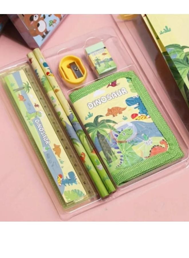 DecoLoral DECOR ME Dinosaurs Theme Stationary set with wallet - Image 2