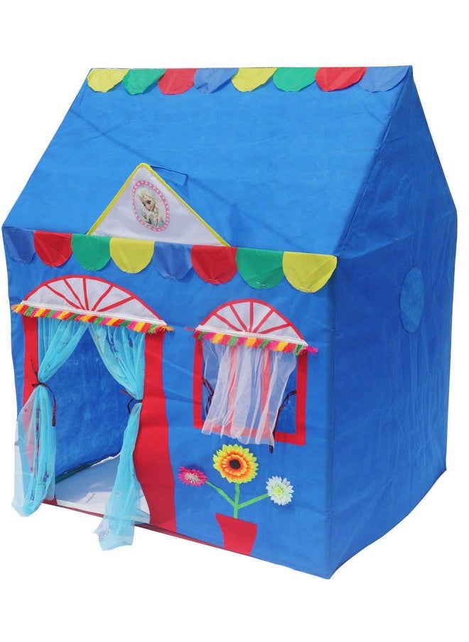 HomeCute Homecute Boy'S And Girl'S Hut Type Toys Jumbo Size Play theme tent house (Blue) for kids  - Image 3