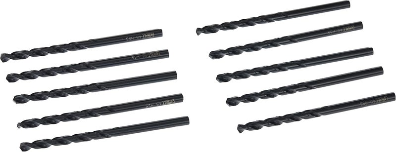 DEWALT DeWalt 4.5mm HSS-G Drill Bit Set (Pack of 10)