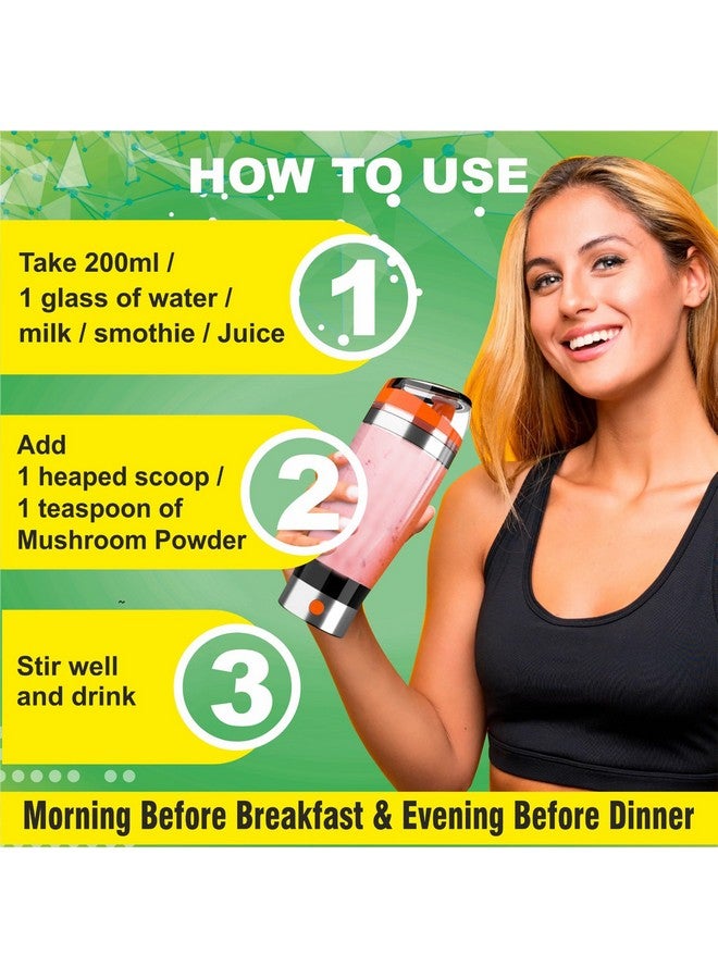 كلير كت مسحوق الفطر لزيادة الوزن من الأيورفيدا للرجال والنساء 200 جرام - Image 3