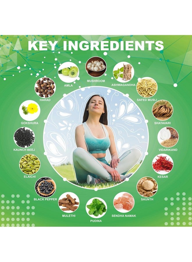 كلير كت مسحوق الفطر لزيادة الوزن من الأيورفيدا للرجال والنساء 200 جرام - Image 2