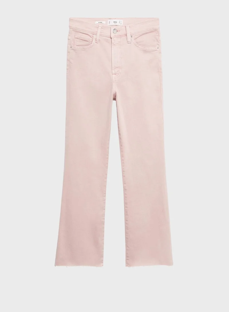 MANGO Wide Leg Jeans