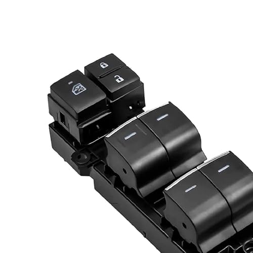 KMH Power LED Window Illumination Switch Push Buttons Compatible with Toyota Hycross Car Blue Light Heavy Duty Front Rear Left Right 4 Door Control Seamless Up Down Precision Smooth Operation Reliable - Image 5