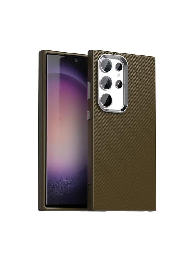 اس-توب جراب لهاتف Samsung Galaxy S23 Ultra 5G من ألياف الكربون IMD - Image 1