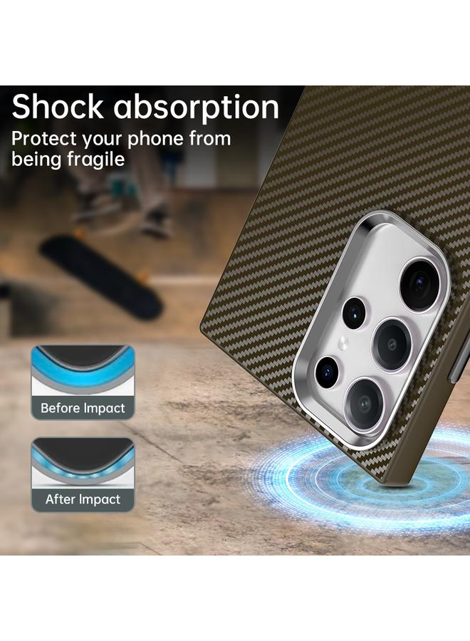 اس-توب جراب لهاتف Samsung Galaxy S23 Ultra 5G من ألياف الكربون IMD - Image 3