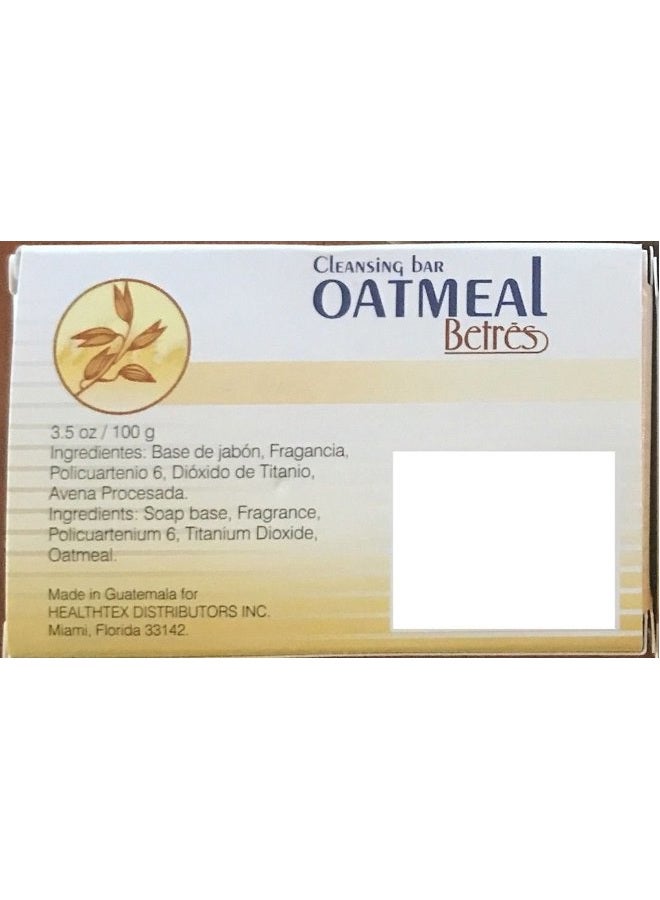 Betres Avena Oatmeal Bar Soap 3.5 oz for Sensitive Skin - 2-PACK - Image 4