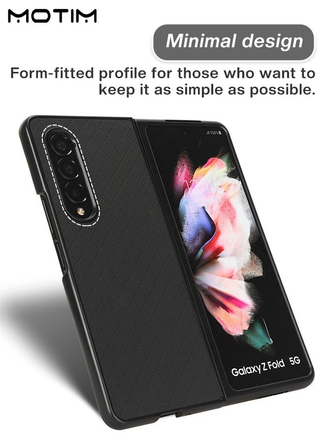 Motim - Samsung Galaxy Z Fold 4 Case, Drop Protection Samsung Z Fold 4 Phone Case, Shockproof Anti-Scratch Protective Hard Cover, 360° Fiber All-Inclusive Protective Phone Case - Image 1