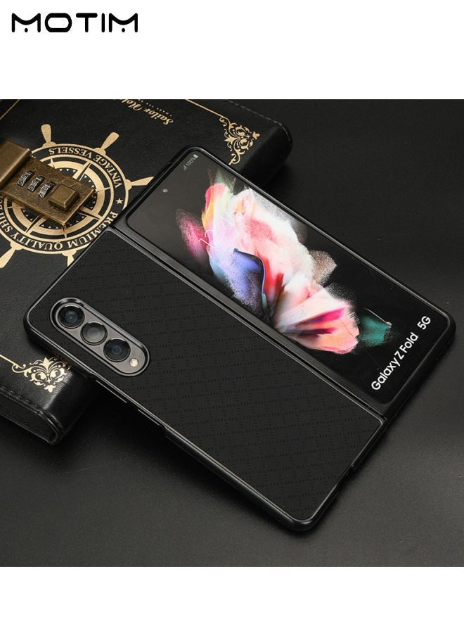 Motim - Samsung Galaxy Z Fold 4 Case, Drop Protection Samsung Z Fold 4 Phone Case, Shockproof Anti-Scratch Protective Hard Cover, 360° Fiber All-Inclusive Protective Phone Case - Image 1