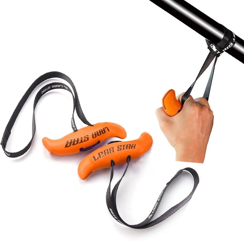 Lara Star Pull Up Handles Grips Fitness Strap Heavy Duty Cable Machine Handles Training Grip Strength Sling Trainer for Home Gym Pull-up Bars Barbells and Pulling Machines - Image 1
