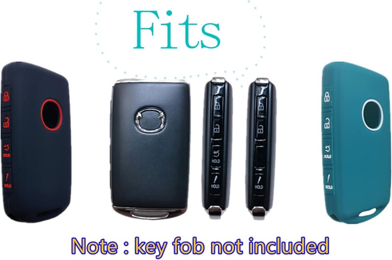 RUNZUIE Silicone Key Fob Covers for Mazda - Image 2