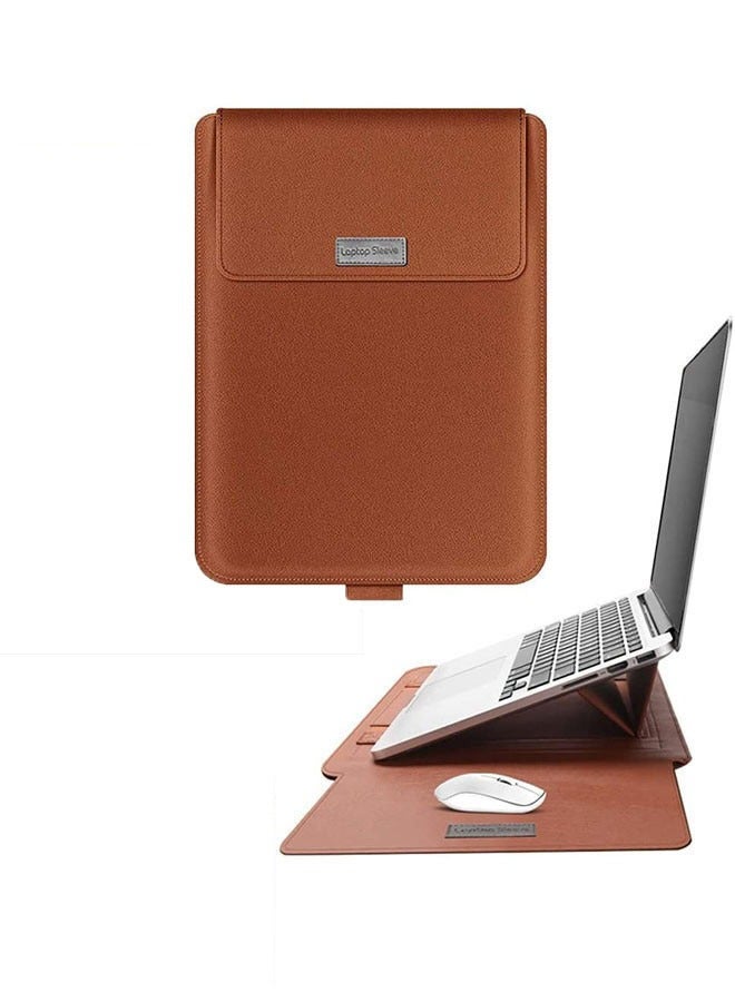 Captaintech Bag /Sleeve Case (15/15.6-Inches) Compatible With 3 in 1 (Laptop Stand,Mouse pad) MacBook Pro Notebook - Image 1