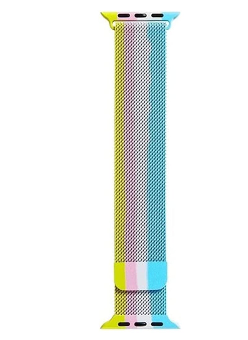 VITION - Metal Magnetic Band for Apple Watch Milanese Loop 41mm 40mm 38mm Stainless Steel Alloy Mesh Replacement Watch Strap for iWatch Series 7/SE/6/5/4/3/2/1 - Image 1