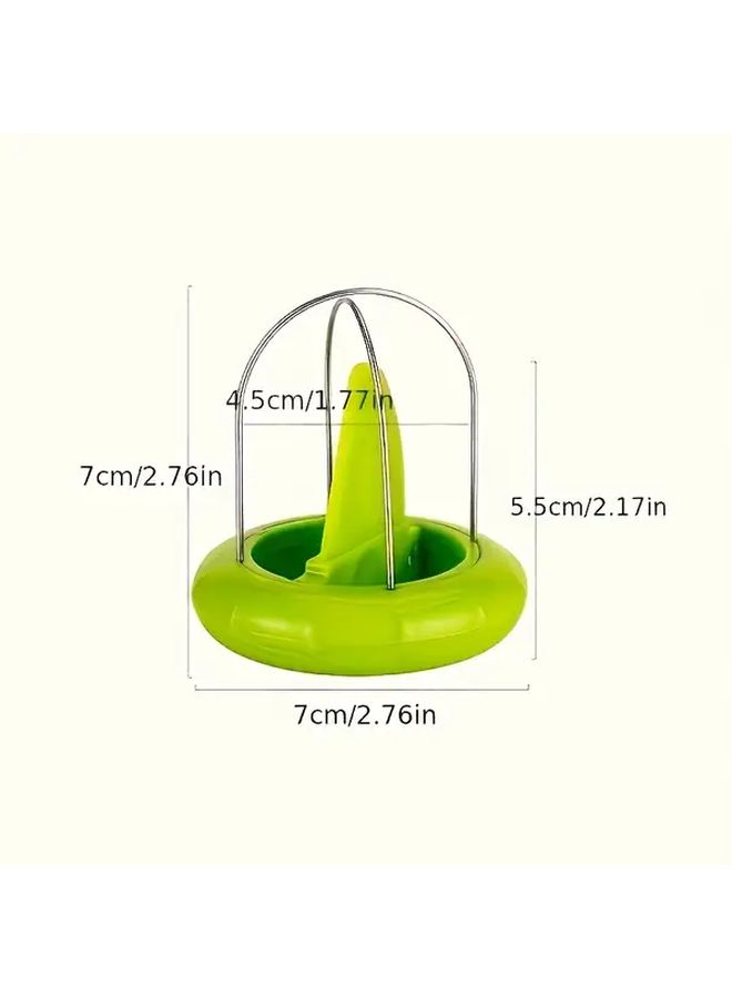 Green Kiwi Lemon Peeler Easy Grip Cutter Fruit Divider Durable Kitchen Tool - Image 5
