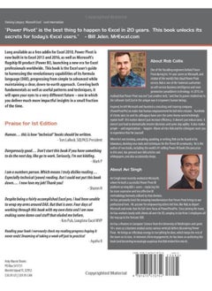 Holy Macro! Books Power Pivot and Power BI: The Excel User's Guide to DAX, Power Query, Power BI & Power Pivot in Excel 2010-2016