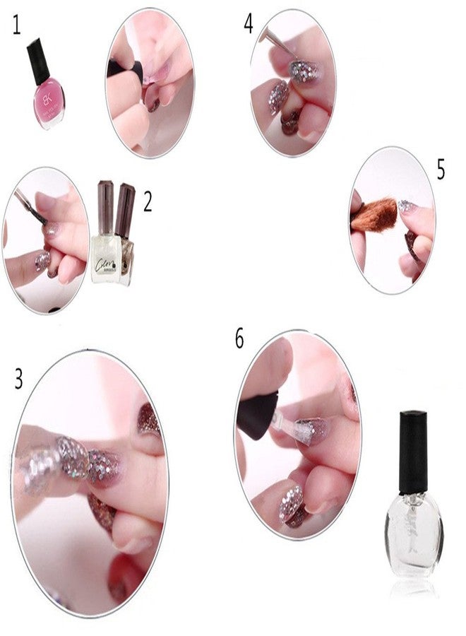 XICHEN 24 Pcs/Colors Glitter Powder Dust Nail Art Tip Decoration - Image 3