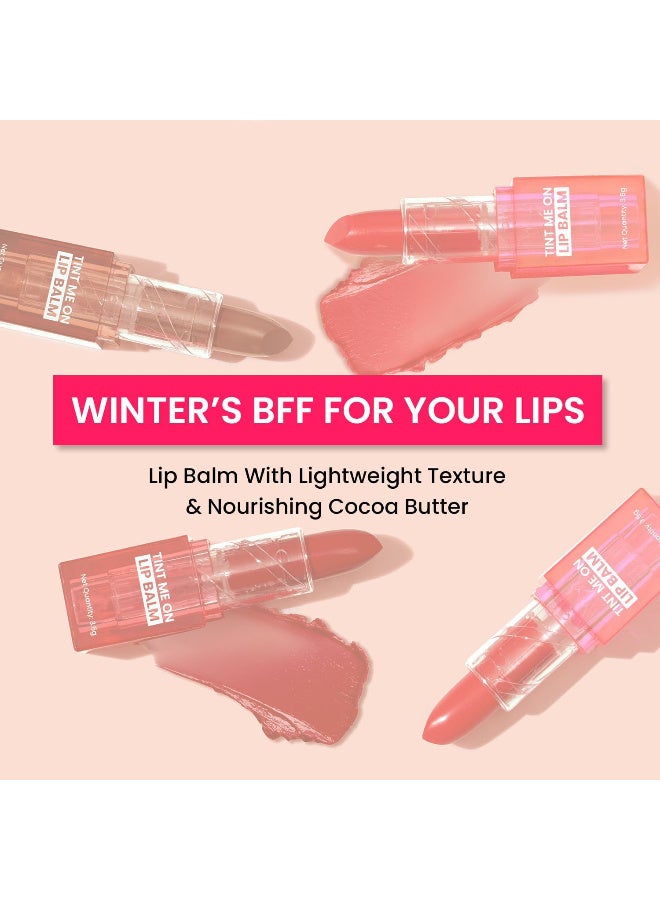Swiss Beauty Tint Me On Lip Balm | Moisturises lips | Tinted Lip Balm | Shade - Mauve Muffin, 3.5gm - Image 4