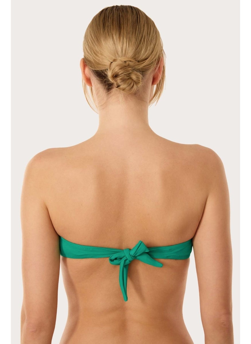 Ayyıldız 63567 Nile Green Strapless Bikini Top  - Image 2
