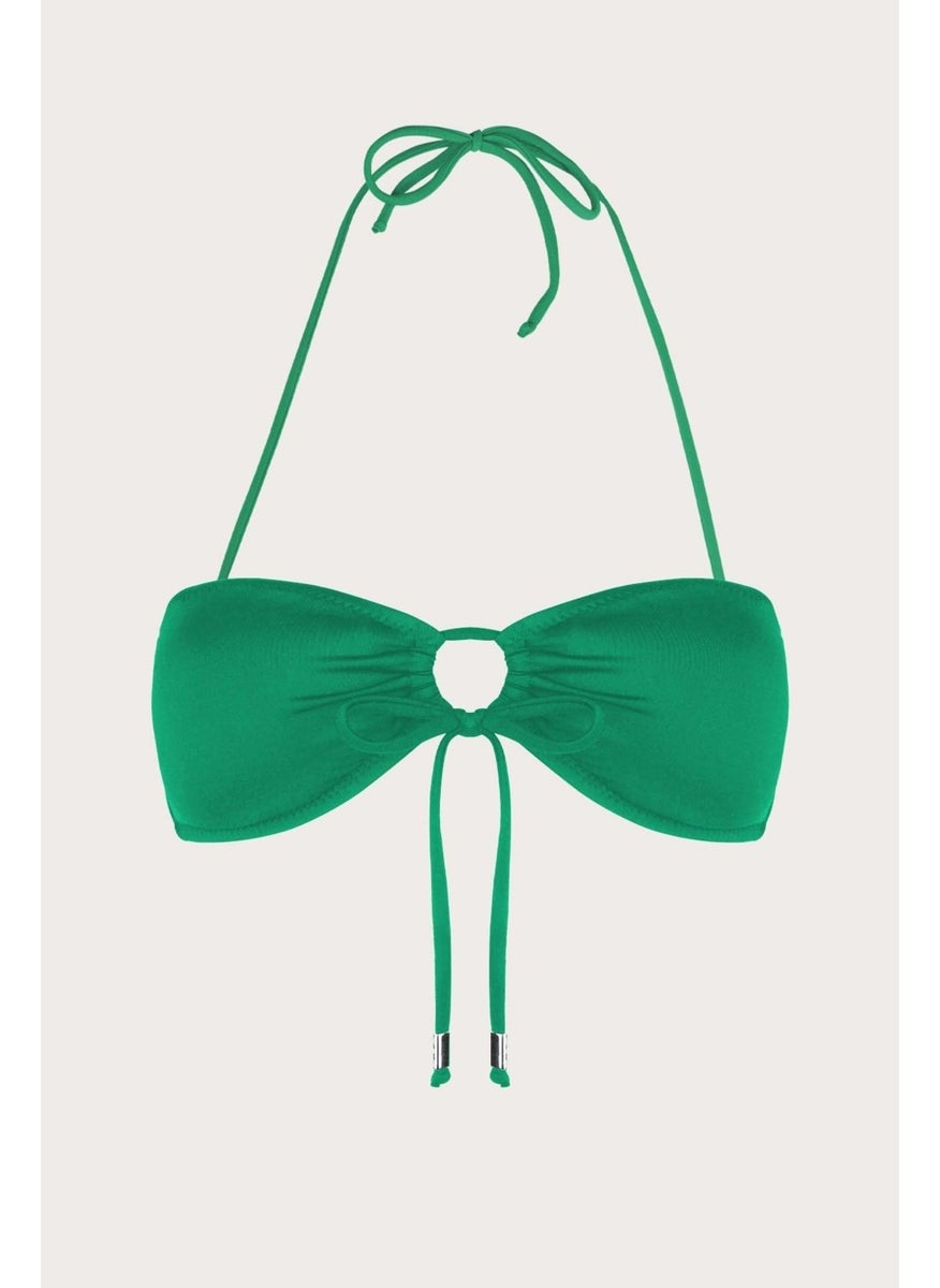 Ayyıldız 63567 Nile Green Strapless Bikini Top  - Image 3