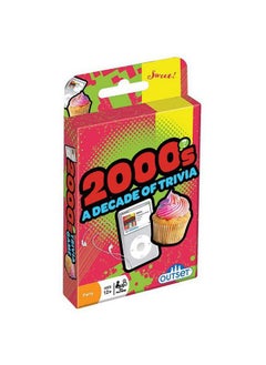 Outset Media 2000'S A Decade Of Trivia Travel Pack Card Game - For Ages 12 And Up 