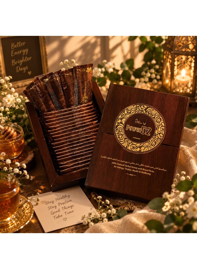 Power 52 Turkish Sachets-honey  100% Original- 24*15-ja-majoon.