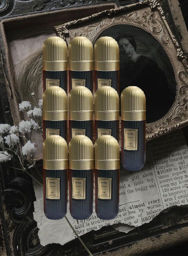 CLASSIC COLLECTION 10 Pieces Classic Black Perfume 25ml EDP - Image 1
