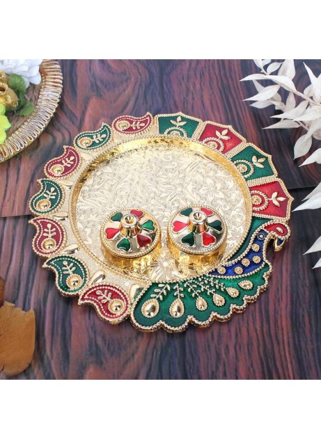 Madhoor Decorative Fancy Thali  - Image 2