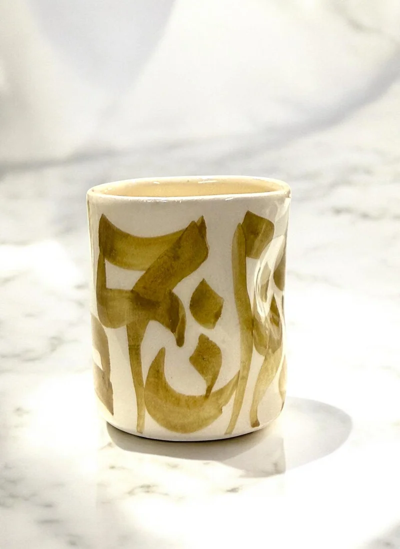 تادارت CALLIGRAPHY MUG BEIGE