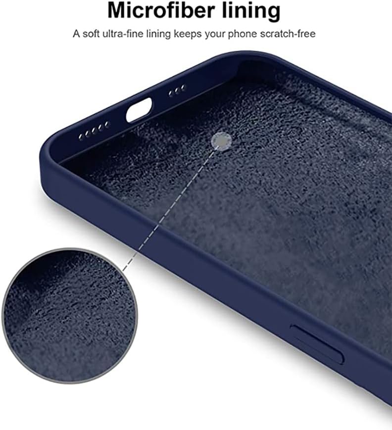 Theodor Protective Slim Fit Case Liquid Silicone Cover With Full Body Protection Anti-Scratch Shockproof Case For Iphone 13 Pro Blue - My Brain Has Too Many Tabs Open Copy Multicolour - Image 2