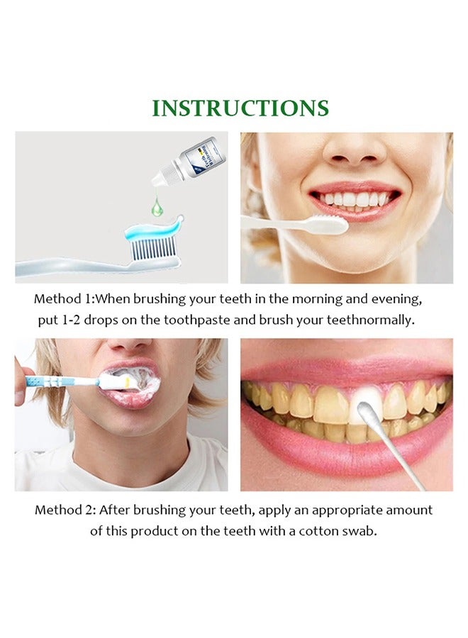 Teeth Brightening, Teeth Whitening, Herbal Dental Cleaning Liquid to Remove Tooth Stains,Tartar Mouth Cleaning - Image 4