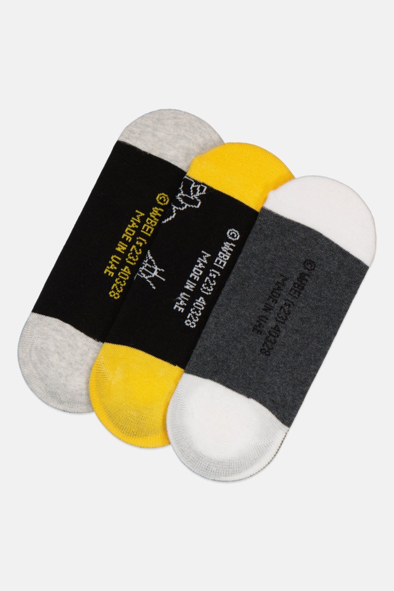 Warner Bros جوارب أطفال أولاد 3 أزواج من لوني تونز، متعددة الألوان - Image 4