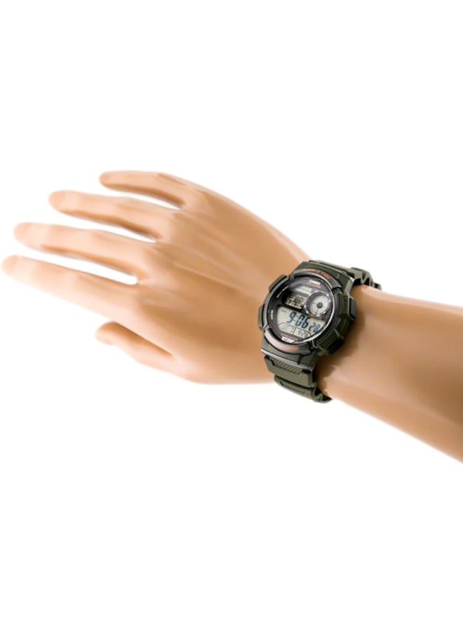 كاسيو ساعة يد رقمية للشباب طراز AE-1000W-3AVDF - مقاس 44 مم - لون أسود رجال - Image 4