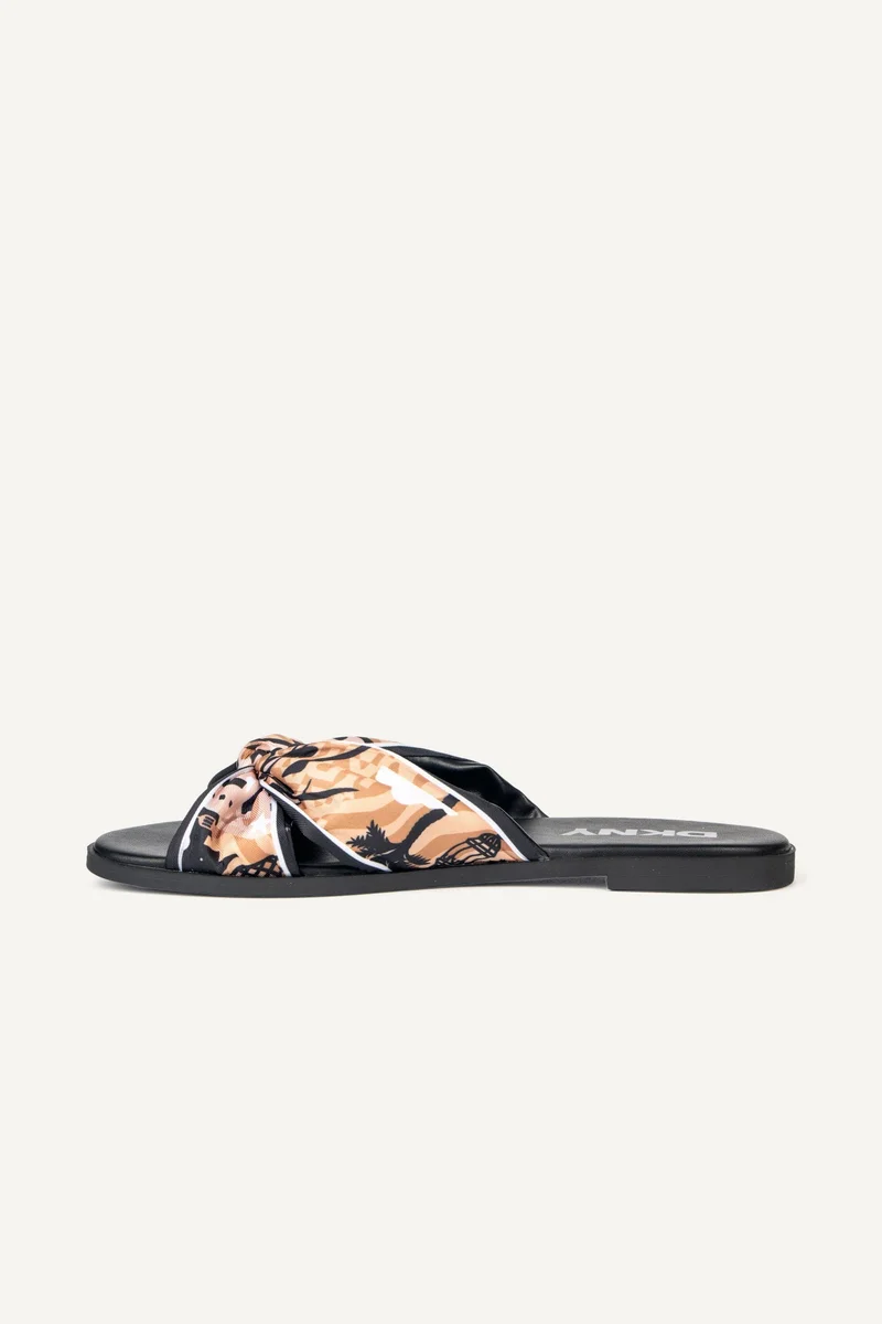 DKNY  DKNY X DINA SAADI WANDA BOW WIDE - FLATS for Women | Best Price UAE