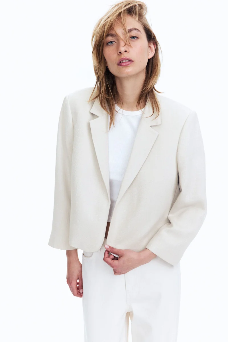 H&M Slit-cuff blazer