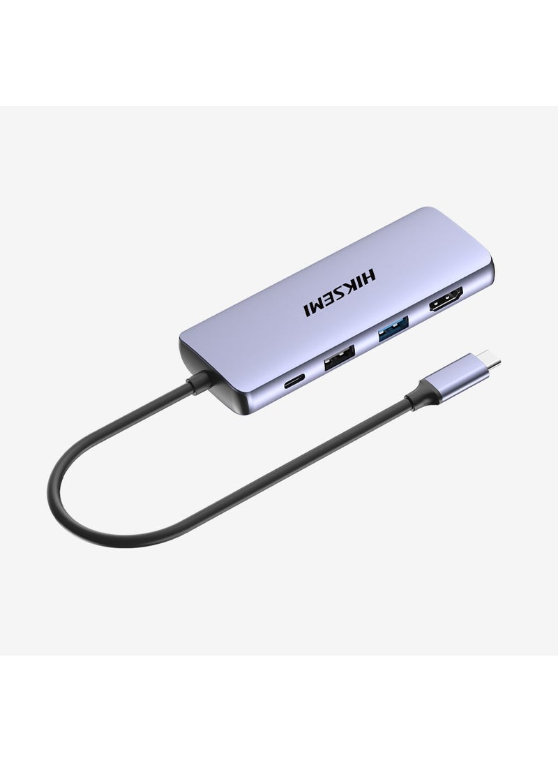 HIKSEMI 8-In-1 Type-C Multifunctional HUB - Image 1