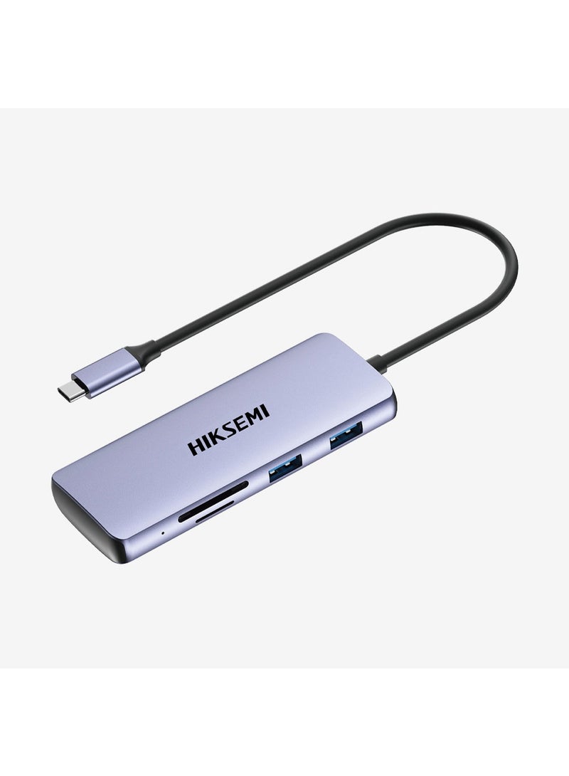 HIKSEMI 8-In-1 Type-C Multifunctional HUB - Image 4
