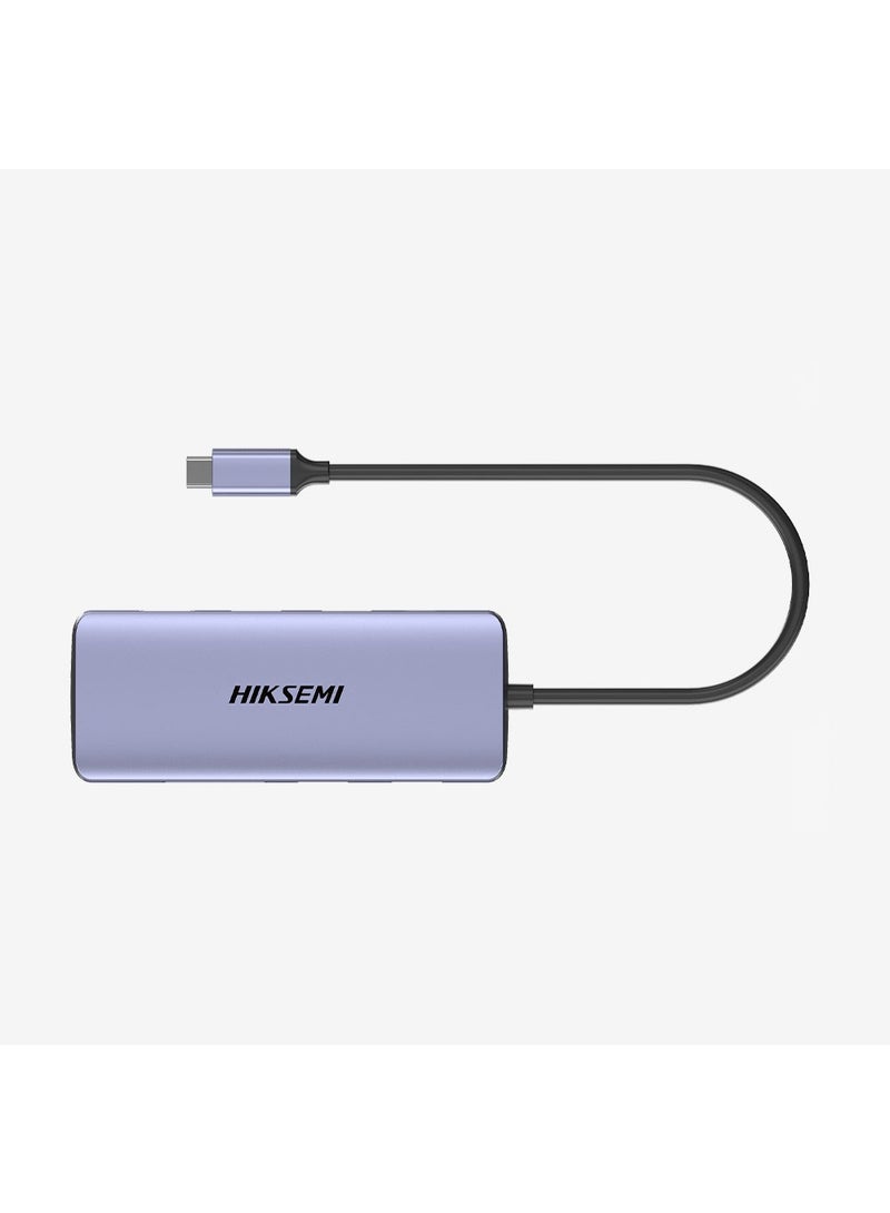 HIKSEMI 8-In-1 Type-C Multifunctional HUB - Image 2