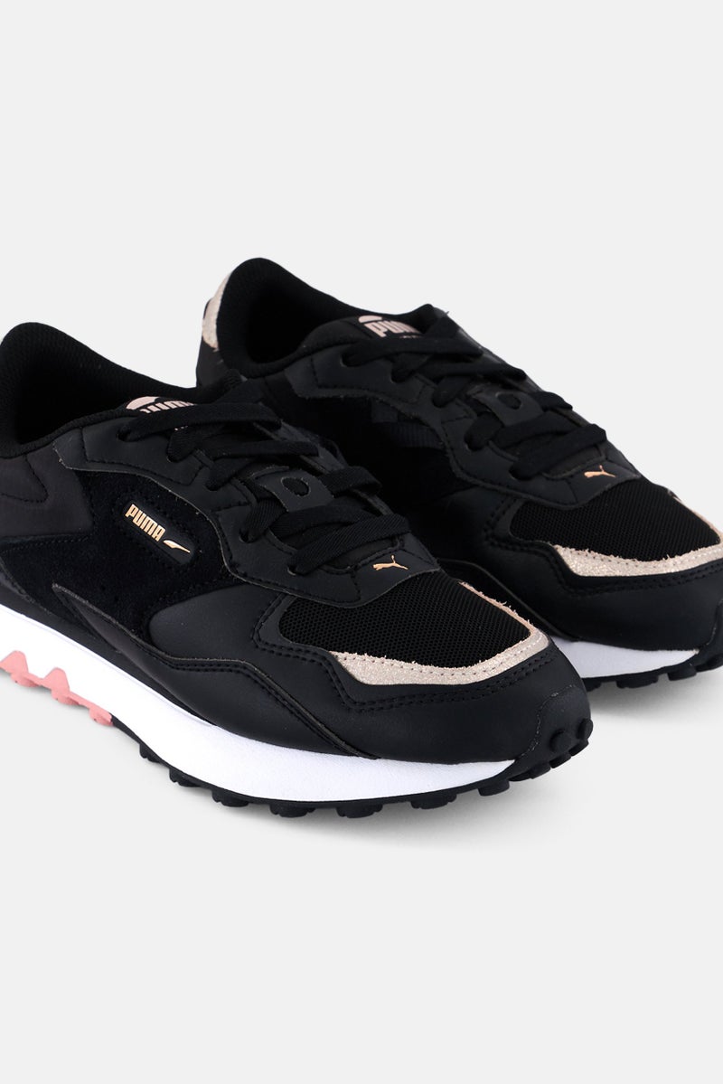 PUMA Women Rider Fvw Glam Outdoor Shoes, Black - Image 3