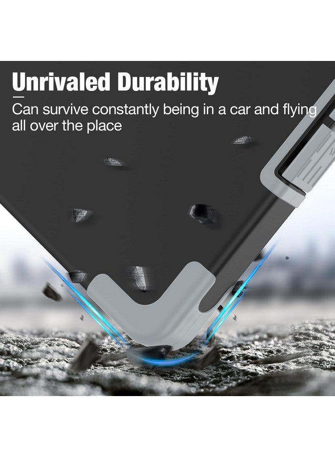 Sooez Toughest Clipboard With Storage, Internal Pen Pouch Included, Letter/ A4 Size, Shockproof Heavy Duty Plastic Clip Boards 8.5X11”, High Capacity Clipboards Box Case For Contractor Trucker Driver - Image 2