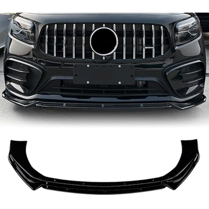 AUSMILA طقم شفة موزع الصدام الأمامي لمرسيدس بنز GLB X247 2024+ GLB220 GLB35 AMG - Image 1