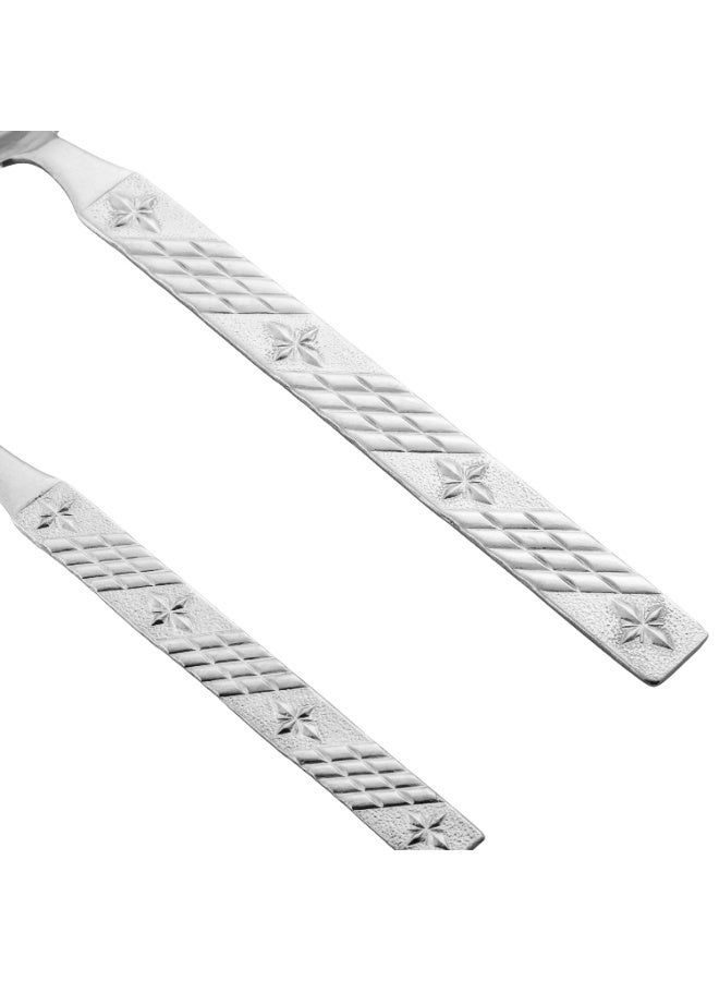 Hic 12-Piece Stainless Steel Soup Spoon Set Silver - Image 2
