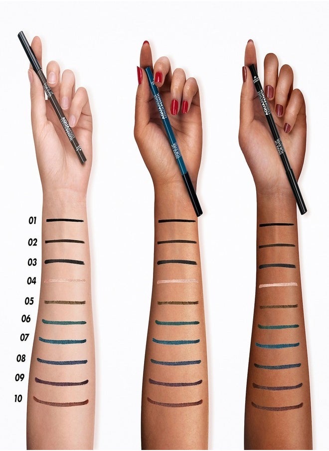 MAKE UP FOR EVER - MAKE UP FOR EVER Aqua Resist Color Pencil waterproof Glide Eyeliner 1-Graphite 0.2g - Image 1