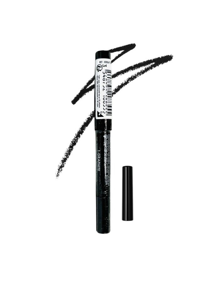 MAKE UP FOR EVER - MAKE UP FOR EVER Aqua Resist Color Pencil waterproof Glide Eyeliner 1-Graphite 0.2g - Image 1