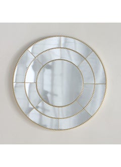 Home Box Brecklyn Round Decorative Mirror 40 x 40 x 1.8 cm  - Image 2