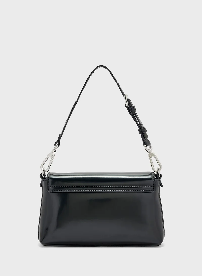 CALVIN KLEIN Must Double Strap Detailed  Crossbody