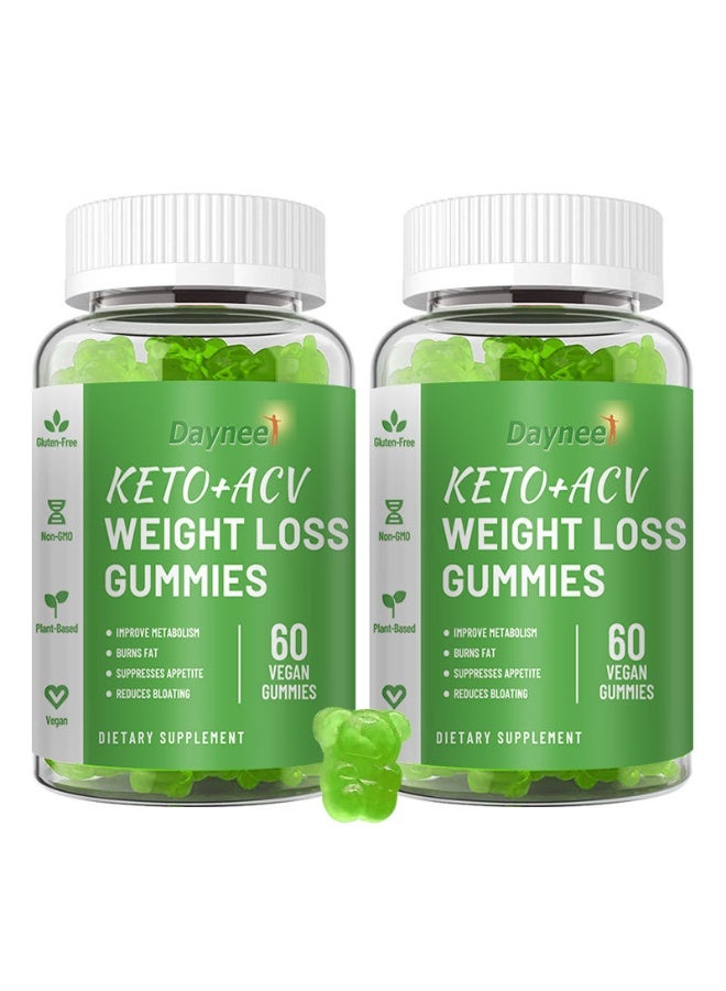 Daynee Keto+acv Gummies Sugar Free Good For Burning Fat Improving Metabolism Reducing Bloating 60 Vegan Gummies Wins Town  - Image 1