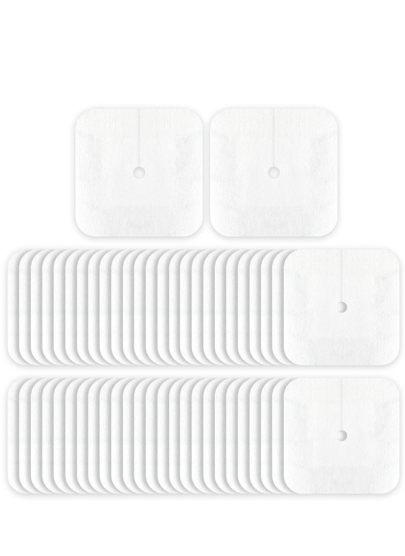 Feeding Tube Pad, Gtube Covers Split Drain Adhesive Bandage PD Dialysis Catheter Patch PEG J Foley Tubing Stabilization Device(Pack of 30 4 x 4 Inch) - Image 1